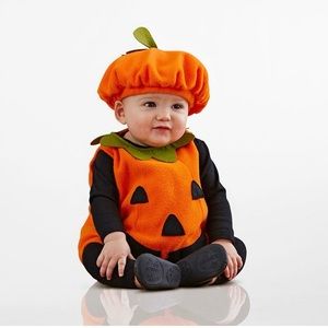 Pottery Barn Kids Pumpkin Halloween Costume - 12-24 months